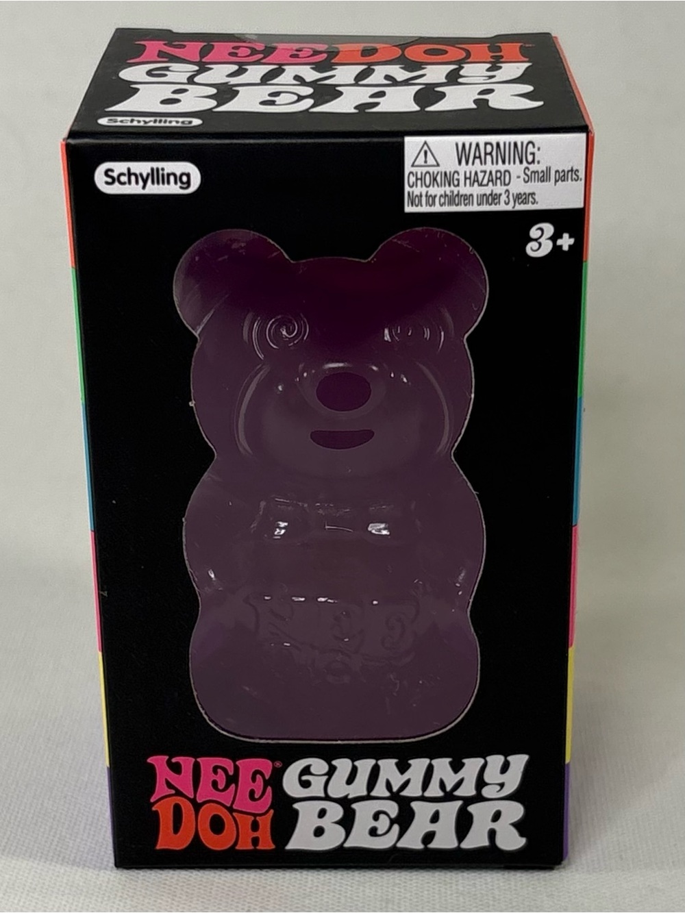 💜 [BRAND NEW] NEE DOH GUMMY BEAR ORANGE VIRAL SQUISHY FIDGET TOY COLLECTIBLE 💜